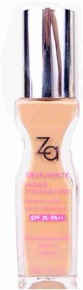 Za True White Liquid Foundation SPF 25 PA++ - Reviews