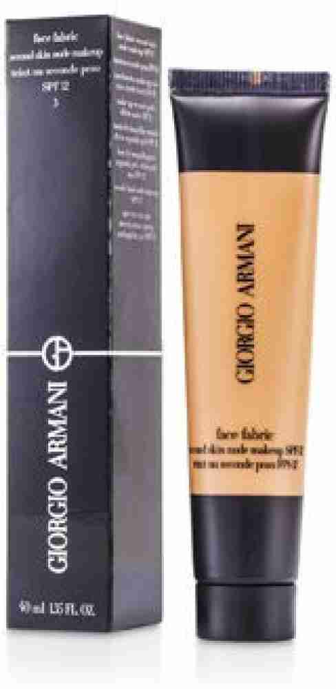 Giorgio Armani Face Fabric Second Skin Nude Makeup SPF 12