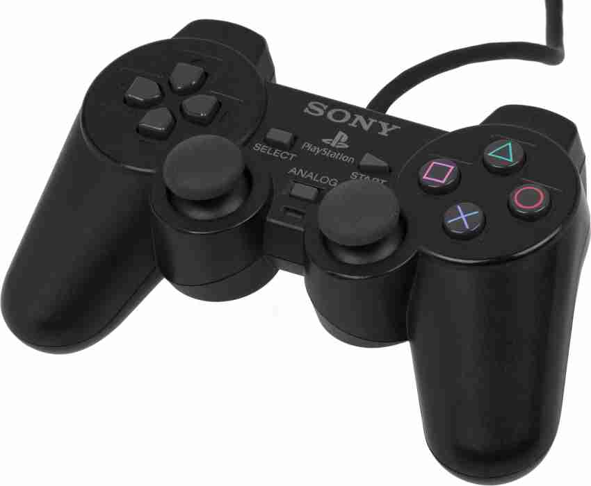 For Sony PlayStation 2 DualShock PS2 Wired Bluetooth PS2 Controller Black