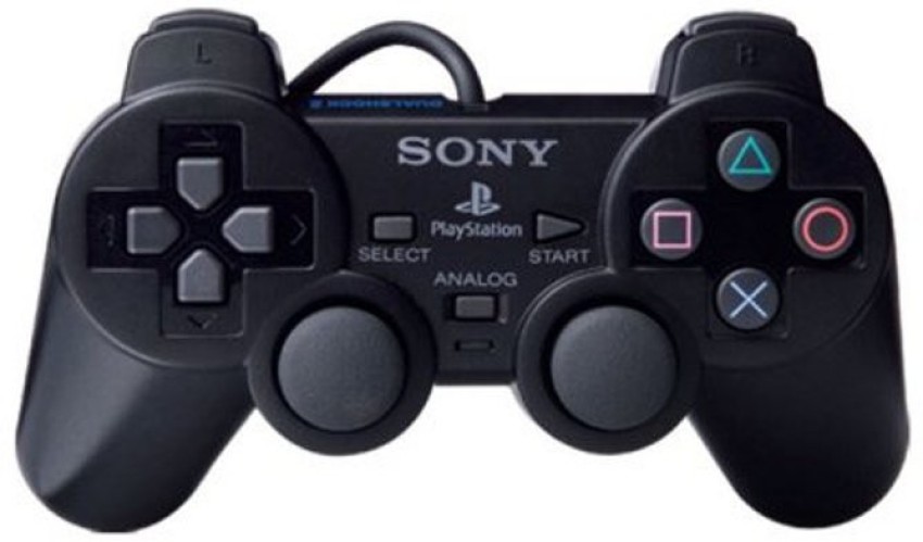  (PS2) Wired Controller for Sony PlayStation 2 - Black : Video  Games