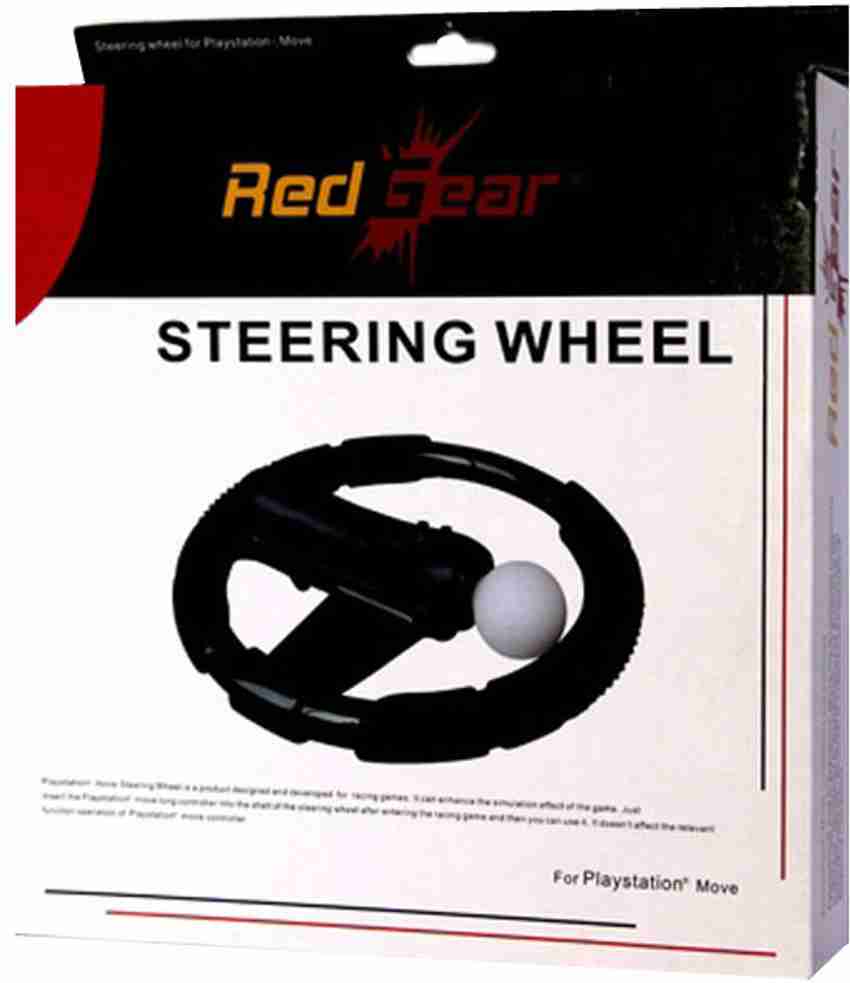 Red Gear Steering Wheel for PS3 Move Red Gear Flipkart