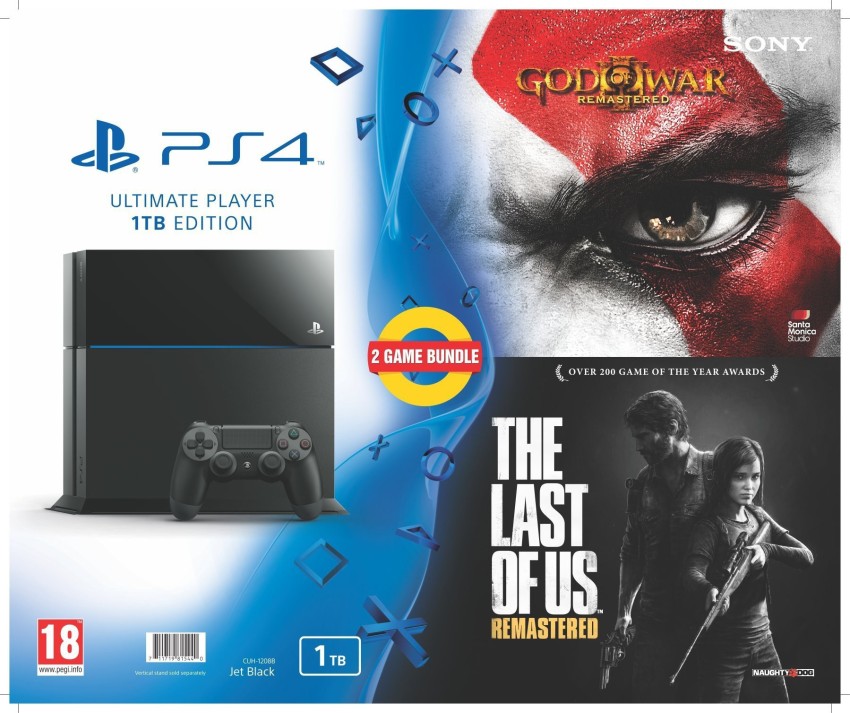 PS4 1TB - Oferta do God of War III Remastered 