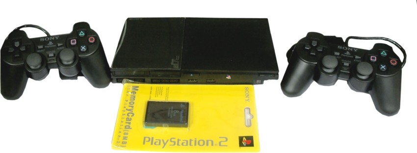 Sony Slim PS2 Console With Extra Pad, Memory Card And 20 Game Cds