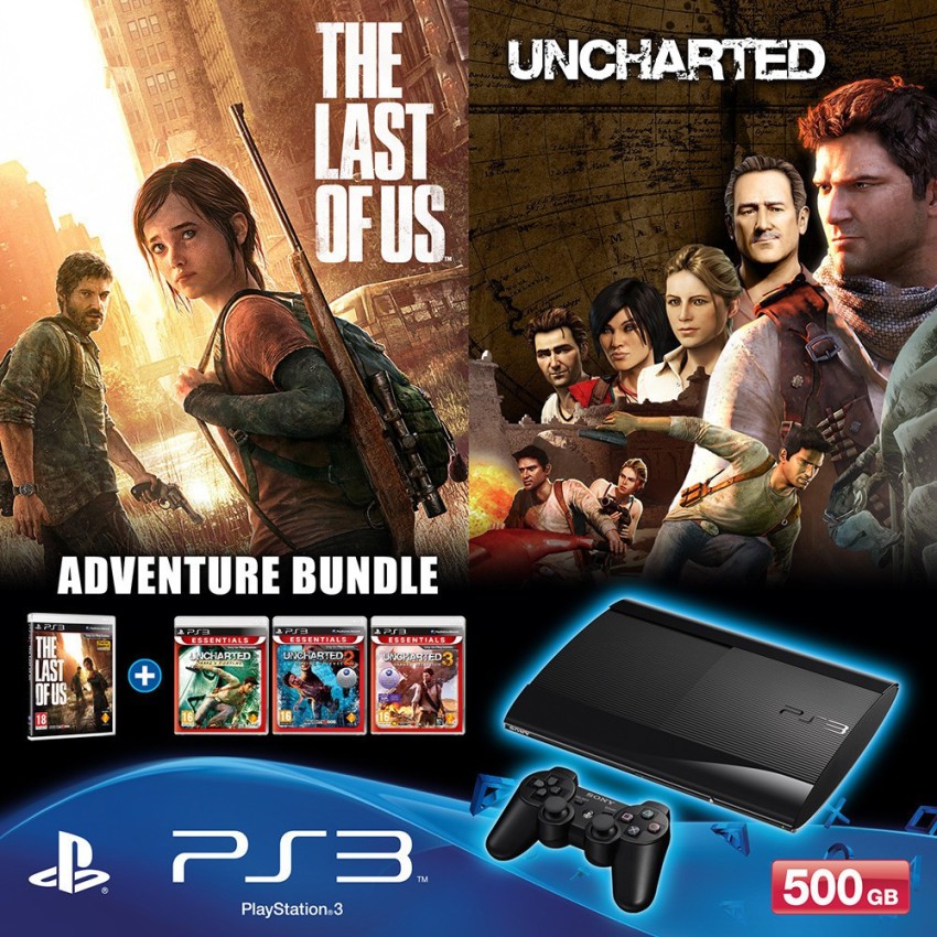 PS3 500GB The Last of Us Bundle