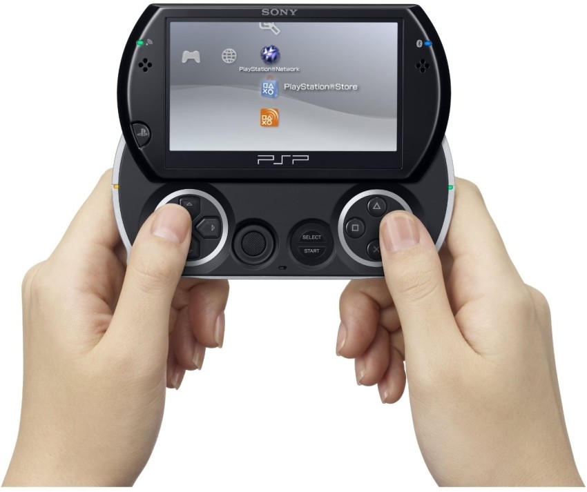 Sony PSP Slim and Lite 3000 Series Handheld Gaming Console with 2 Batteries  (Renewed) (Black)