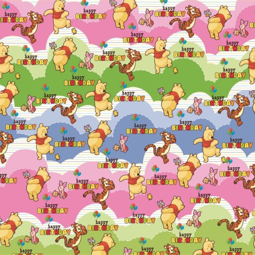 DISNEY Winnie The Pooh Wrapping Pooh Paper Gift Wrapper Price in