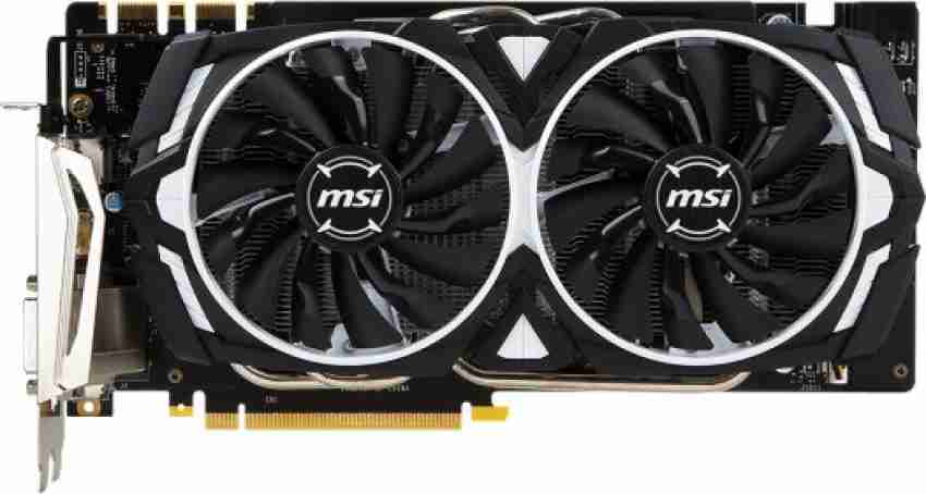 MSI NVIDIA GTX 1070 ARMOR 8G OC 8 GB GDDR5 Graphics Card - MSI