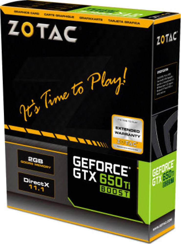 Zotac gtx 650 ti boost online 2gb