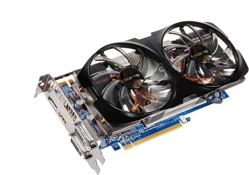 Gigabyte NVIDIA GeForce GTX 670 2 GB GDDR5 GV N670WF2 2GD Graphics