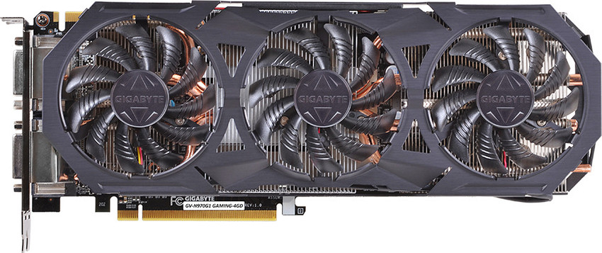 GIGABYTE NVIDIA GV-N970G1 GAMING-4GD 4 GB GDDR5 Graphics Card 