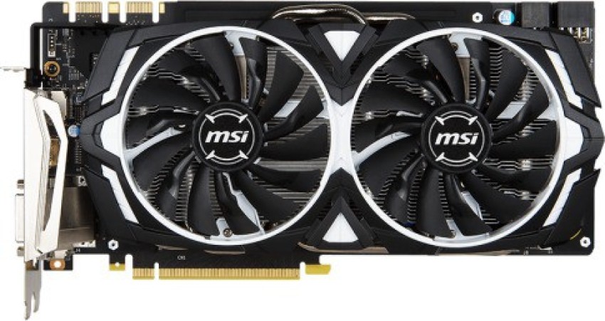 MSI NVIDIA GTX 1080 ARMOR 8G OC. 8 GB GDDR5X Graphics Card