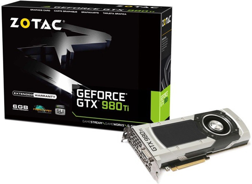 グラフィックボード・グラボ・ビデオカード ZOTAC GeForce GTX 980 Ti 6GB Amazon | ZOTAC GTX 980 Ti AMP Extreme グラフィックスボード VD5749