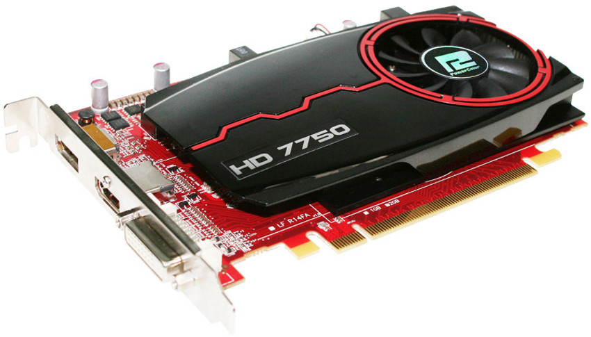 PowerColor AMD ATI HD 7750 1 GB GDDR5 Graphics Card PowerColor