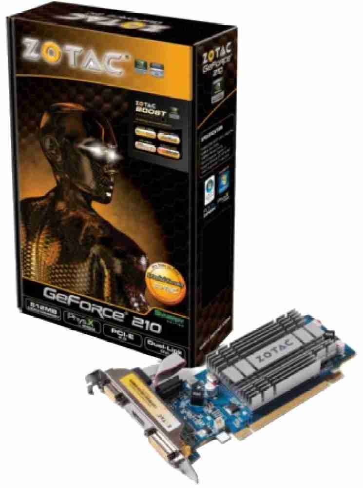 ZOTAC NVIDIA GeForce 210 Synergy Edition 512 MB DDR3