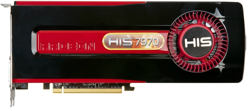 HIS AMD ATI Radeon HD 7970 3 GB GDDR5 Graphics Card HIS