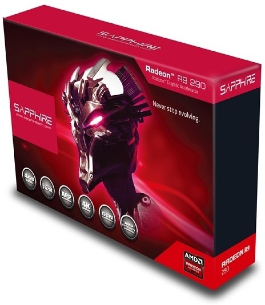 Sapphire r9 290 hot sale 4gb gddr5