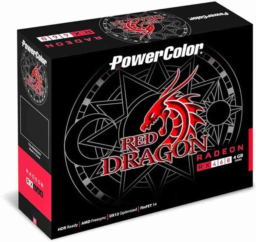 PowerColor AMD ATI Radeon RX 460 4 GB GDDR5 Graphics Card PowerColor Flipkart