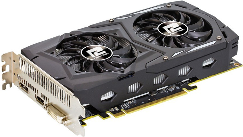 PowerColor AMD ATI Radeon RX 460 4 GB GDDR5 Graphics Card PowerColor Flipkart