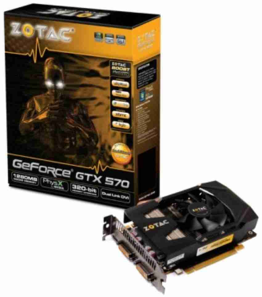 ZOTAC NVIDIA GeForce GTX 570 ZT 50206 10M 1 GB GDDR5 Graphics Card