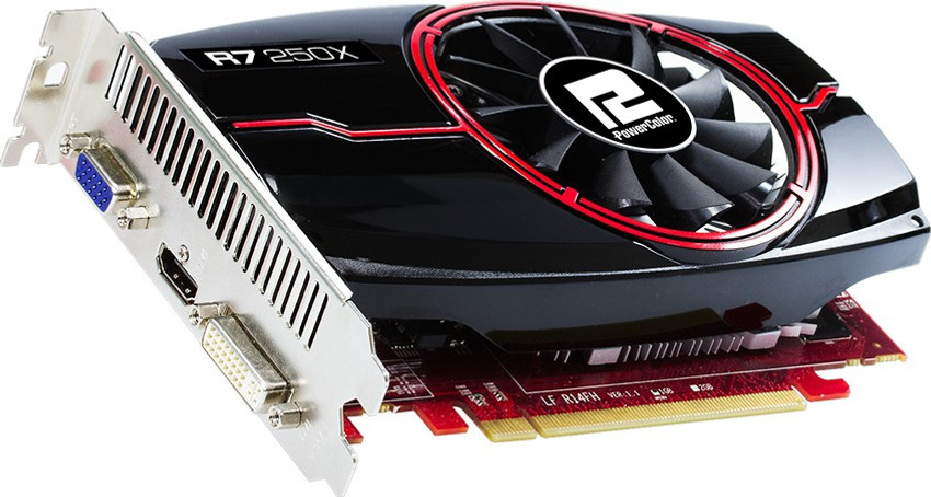 PowerColor AMD ATI R7 250X 1GB DDR5 1 GB DDR5 Graphics Card
