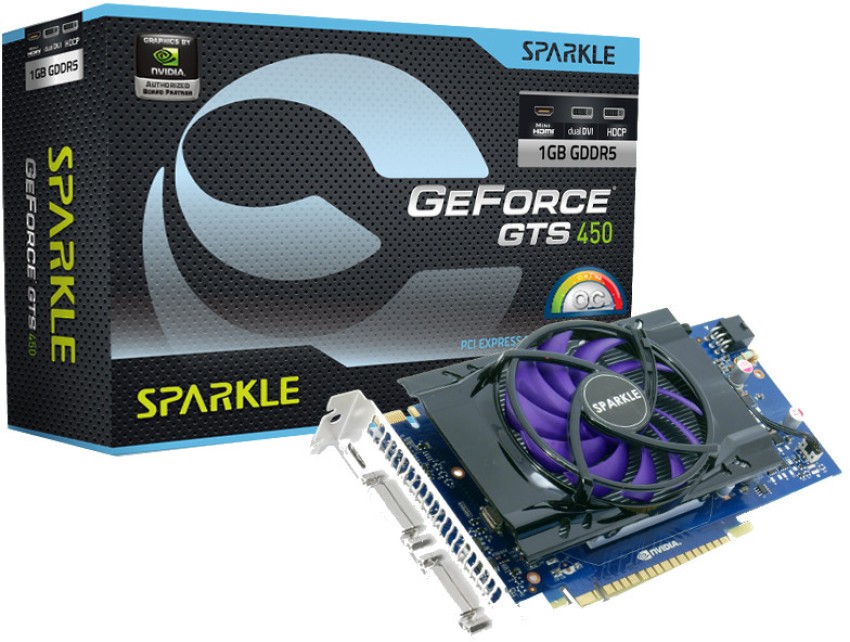 Sparkle NVIDIA GeForce GTS 450 1 GB GDDR5 Graphics Card Sparkle