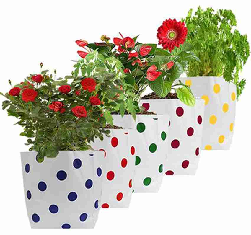 White Round Grow Bags, Size: 20*20*35cms