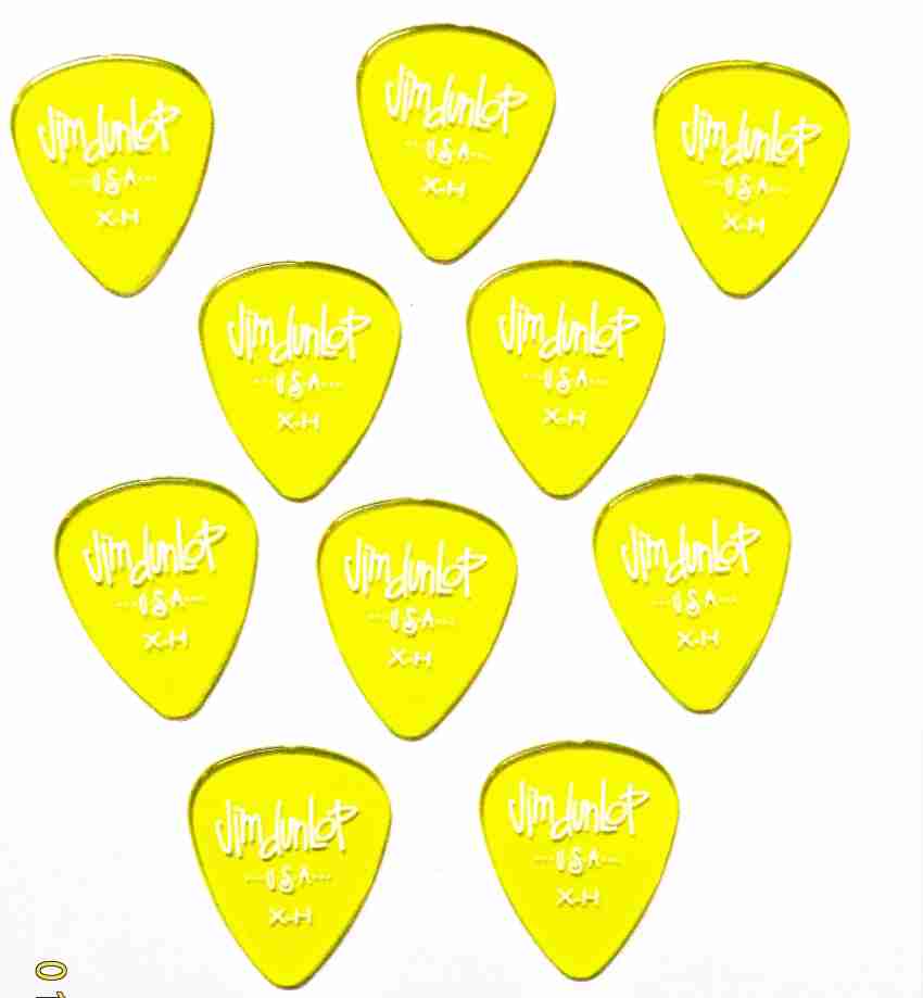 50 Pcs Dunlop Guitar Picks Electric Guitar Pick Part Accessories 6