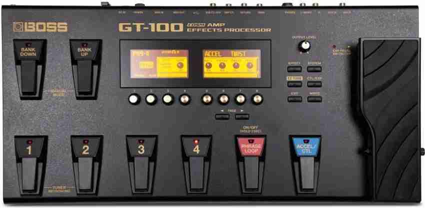 BOSS GT 100 Guitar Processor Price in India - Buy BOSS GT 100 
