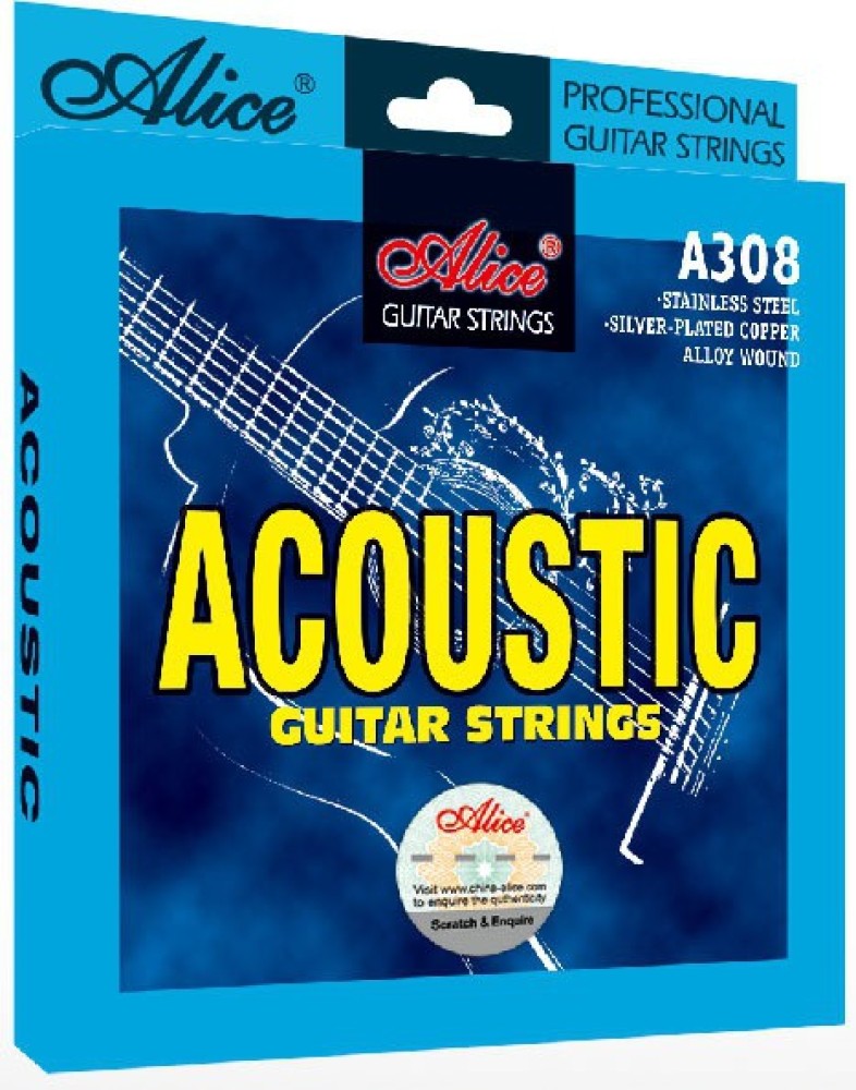 ALICE Acoustic A308 Guitar String Price in India Buy ALICE