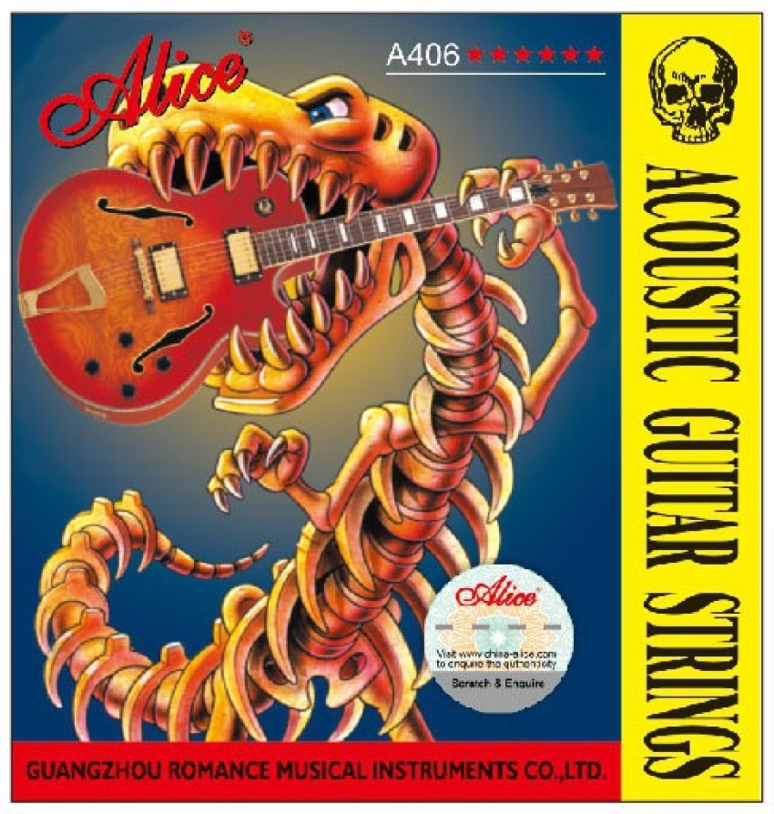 ALICE Acoustic A406 L Guitar String Price in India Buy ALICE