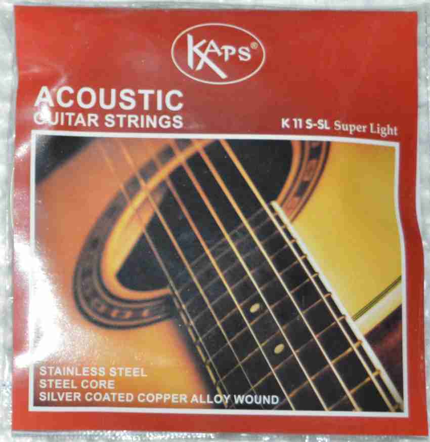 kaps Acoustic kaps k11S-SL Guitar String Price in India - Buy kaps