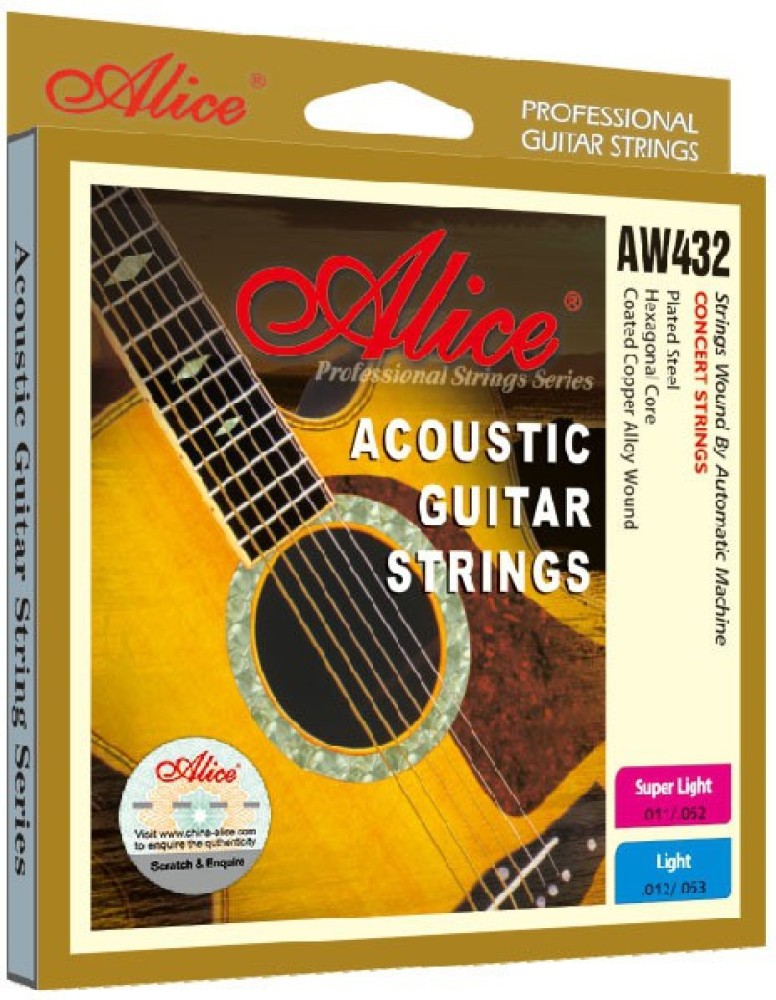 ALICE Acoustic AW432P L Guitar String Price in India Buy ALICE