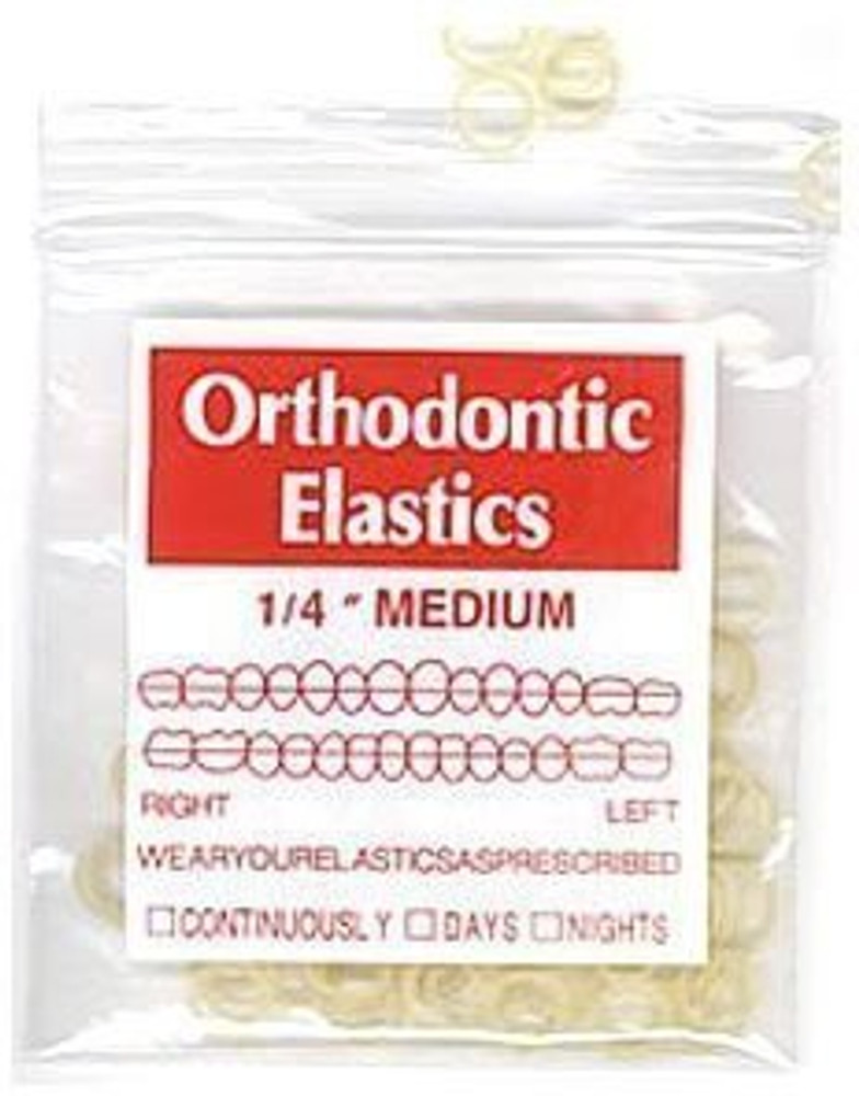 1 4 sale orthodontic elastics