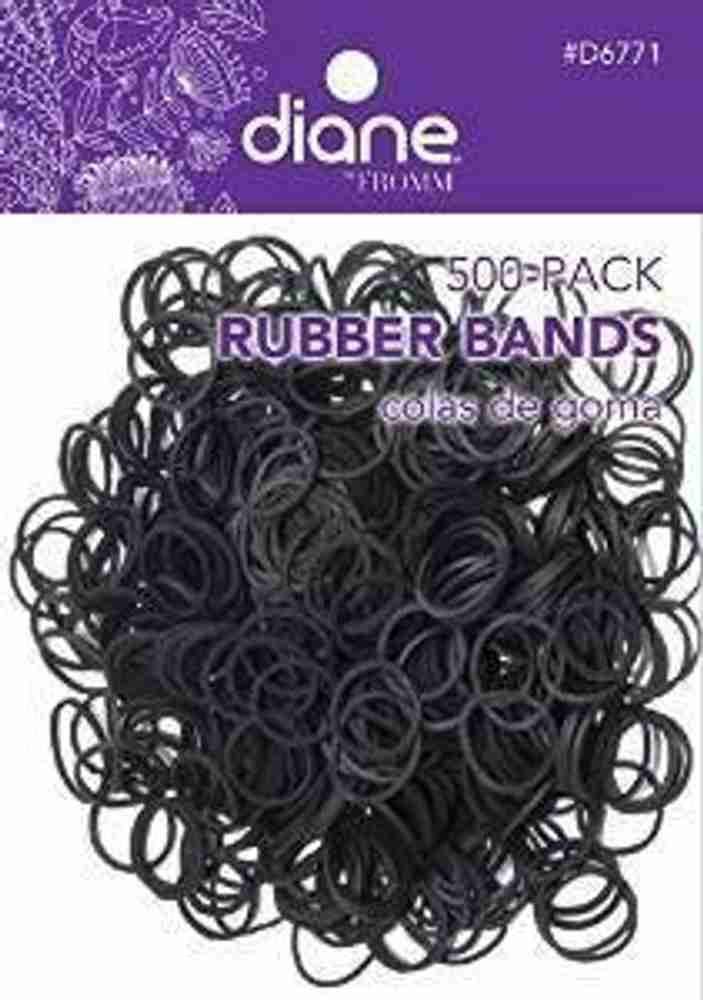 Tiny black rubber bands clearance