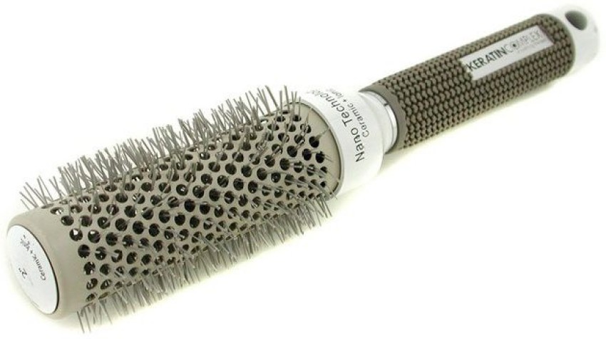 Keratin Complex Nano Technology Ceramic & Ionic Thermal Round Brush (2  Inch) - Price in India, Buy Keratin Complex Nano Technology Ceramic &  Ionic Thermal Round Brush (2 Inch) Online In India