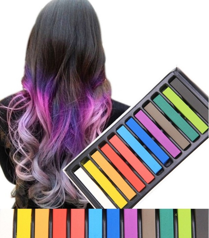 Toys for girls chalk hair dye for girls New Years birthday party role  play DIY Childrens Day Christmas gifts