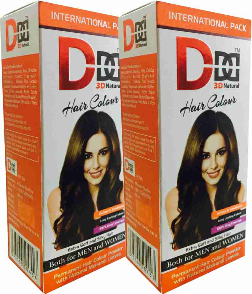 DDD 3D NATURAL Permanent Powder , Natural Black - Price in India, Buy DDD  3D NATURAL Permanent Powder , Natural Black Online In India, Reviews,  Ratings & Features