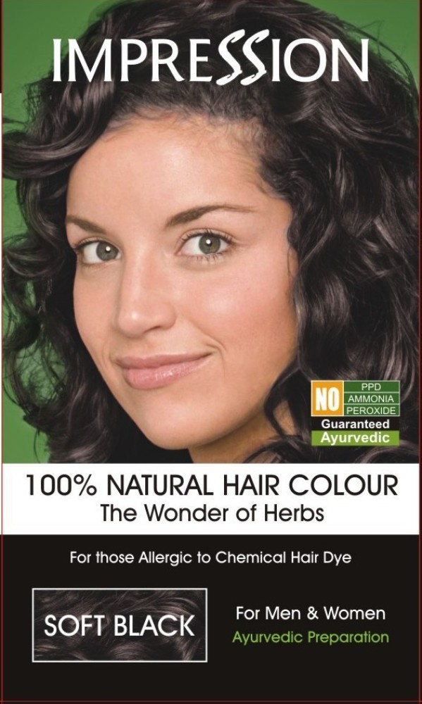 Herbal Hair Dye Black Organic At Best Prices