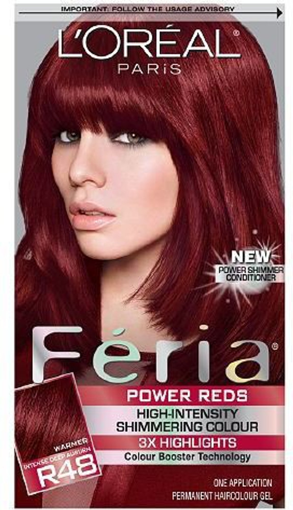 L'Oréal Paris Paris Feria Power Reds Haircolor , Red Velvet (R48) - Price  In India, Buy L'Oréal Paris Paris Feria Power Reds Haircolor , Red Velvet  (R48) Online In India, Reviews, Ratings