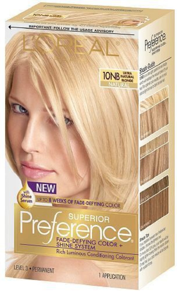 Superior Preference Fade-Defying Color and Shine System, Level 3 Permanent,  Dark Brown/Natural 4 (Pack of 3)