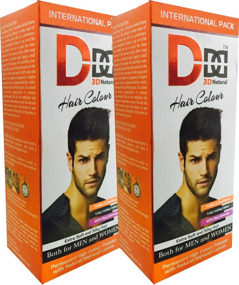 DDD 3D NATURAL Permanent Powder , Natural Black - Price in India, Buy DDD  3D NATURAL Permanent Powder , Natural Black Online In India, Reviews,  Ratings & Features