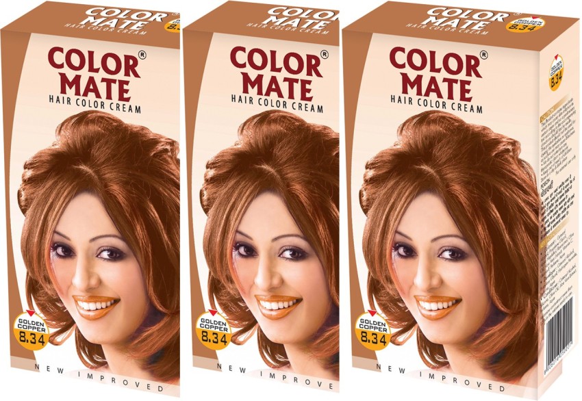 Streax Golden Brown Hair Color For Men And Women 120 Ml Pack Of 4   JioMart