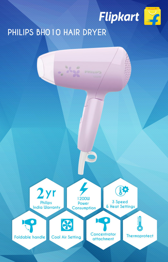 Philips hair outlet dryer flipkart