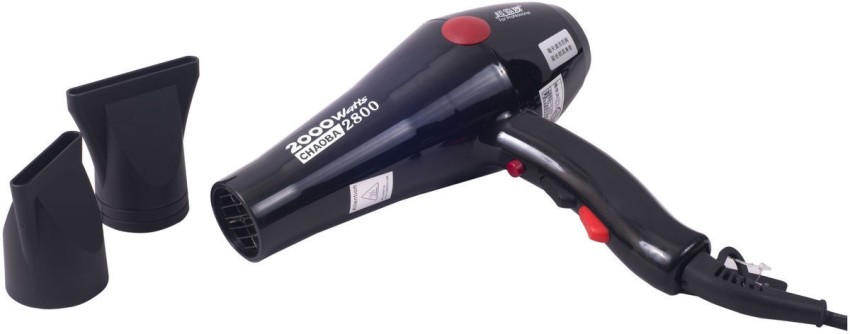 CHAOBA 2800 Professional Hair Dryer with Nozzles 2000 Watts Hair Dryer   CHAOBA  Flipkartcom