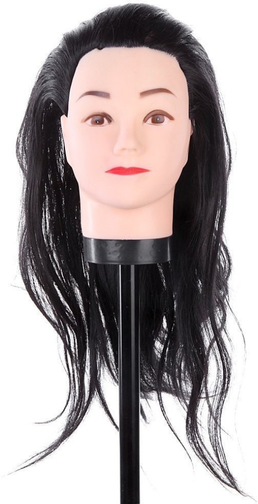 Buy AHS Golden Hair Dummy For Hairstyling PracticeSalon With Clamp Stand  80 Human20 Synthetic Hair Online at Best Prices in India  JioMart