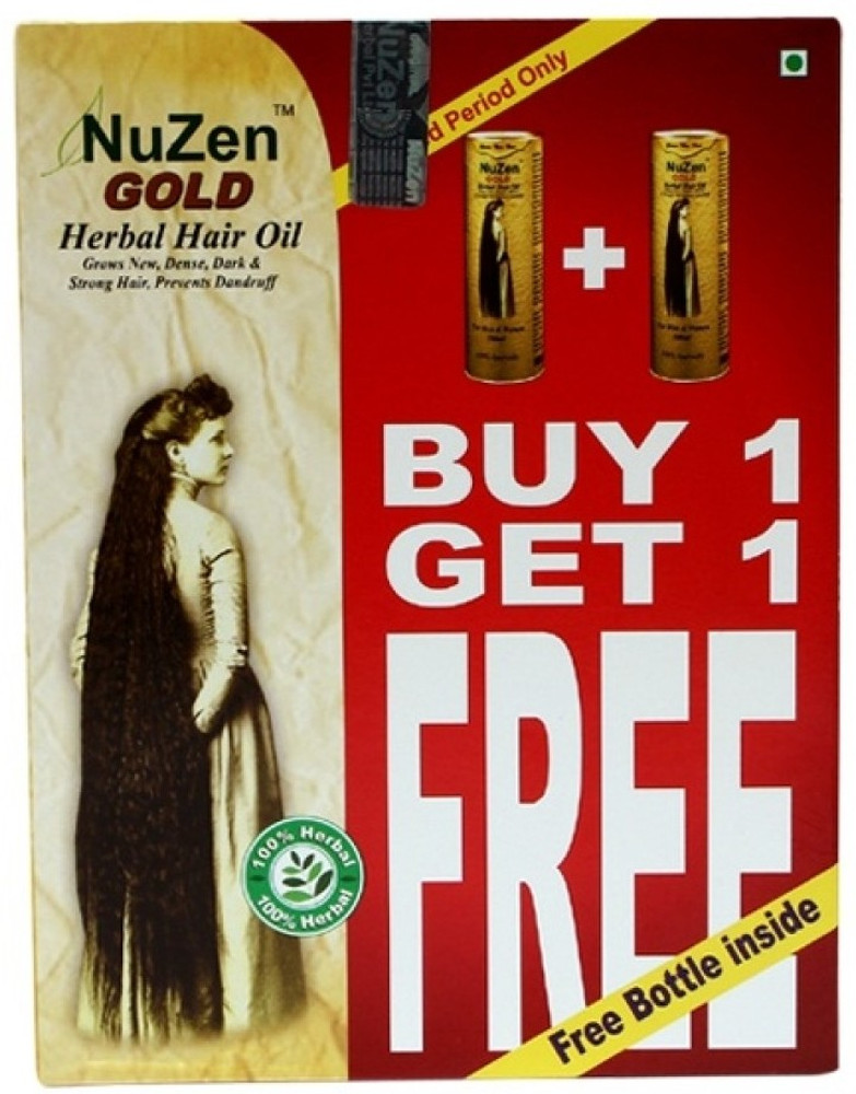 NuZen Gold Herbal Hair Oil 100ML  NuZenHerbal