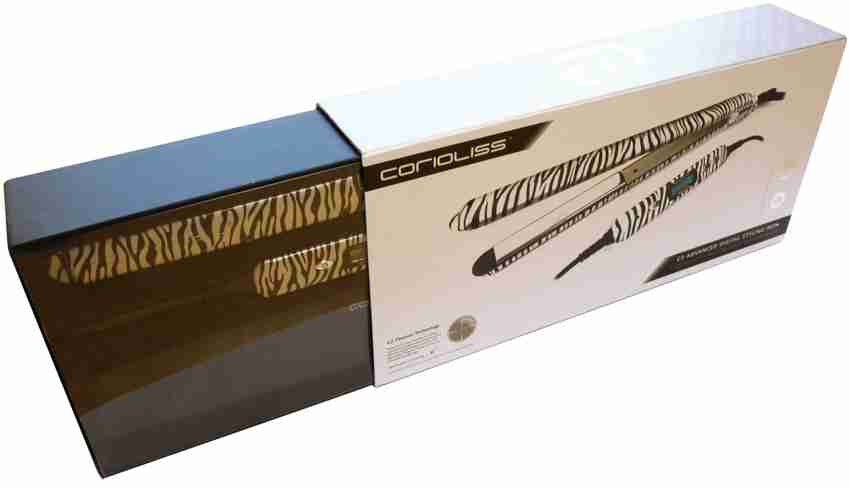 CORIOLISS C2 Platinum Zebra Hair Straightener CORIOLISS