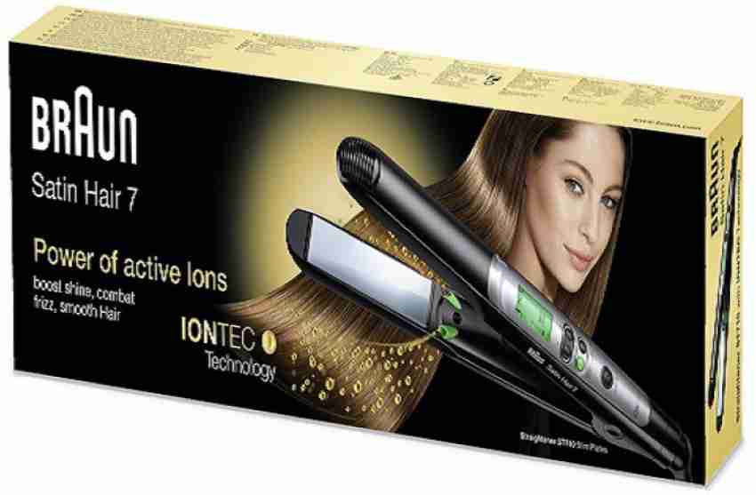 braun cordless hair straightener