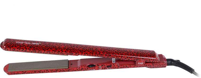 CORIOLISS SXE Titanium Red Leopard Hair Straightener CORIOLISS