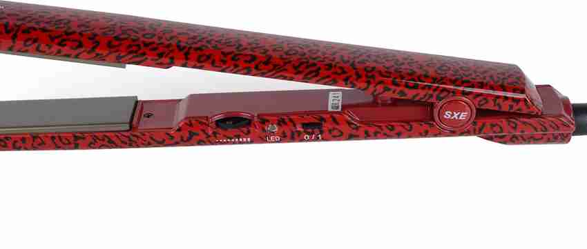 CORIOLISS SXE Titanium Red Leopard Hair Straightener CORIOLISS